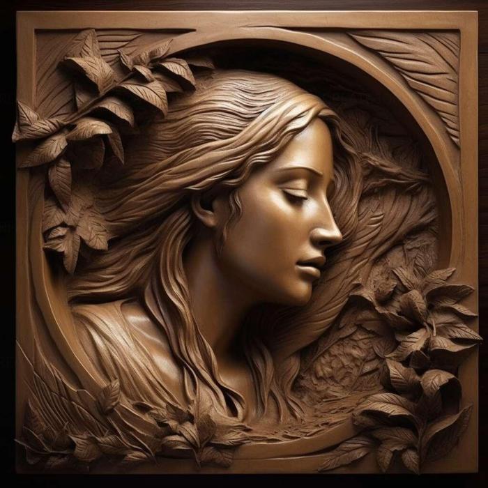 نموذج ثلاثي الأبعاد لآلة CNC 3D Art 